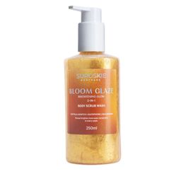 SUROSKIE Bloom Glaze Brightening Glow 2 In 1 Body Scrub Wash - 250 ml-48