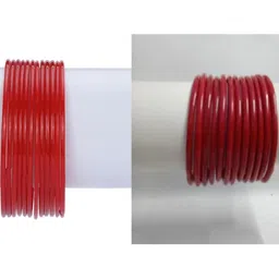 1ST TIME Women Red Bangle-71
