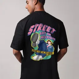 Mad Over Print Men Printed Raw Edge T-shirt-picture-11