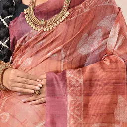 Anouk Rustic Ethnic Motifs Saree image 2