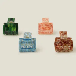 Accessorize Women Set of 4 Claw Clip-30