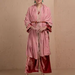 SEW Embroidered Velvet Dupatta-picture-15