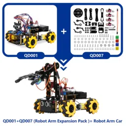 ACEBOTT ESP32 5-DOF Robot Arm Kit Expansion Pack - QD007 image 2
