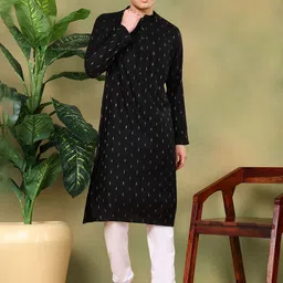 TATTVA Men Printed Regular Kurta with Pyjamas-picture-6