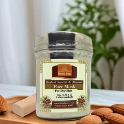 Khadi Pure Herbal Sandal & Almond Face Mask - 50 g-image-48