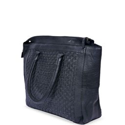 Celtic Textured Leather Shopper Tote Bag image 4