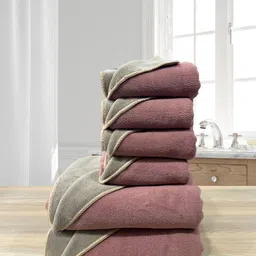 LABHAM Mauve Other 450 GSM Towel Set-31