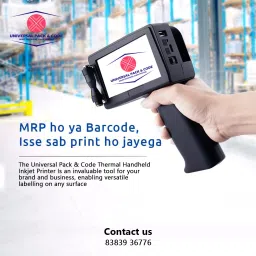 Universal Pack & Code Handheld Inkjet Printer for Batch Coding Handheld Thermal Inkjet Printer (TIJ) image 2
