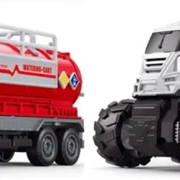 pack of 2 push and pull along Oil tanker metal toys for boys-7