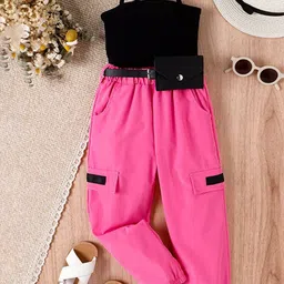 LULU & SKY Girls Top with Trousers-image-73