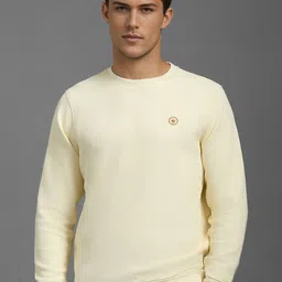 Louis Philippe Men Long Sleeves Pullover Sweatshirt-image-69