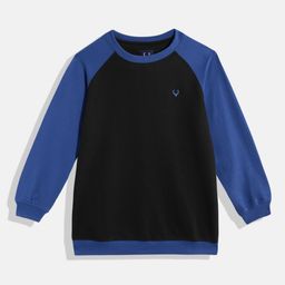 Allen Solly Junior Boys Raglan Sleeves Sweatshirt-picture-17