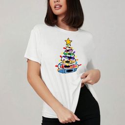 BOMBAE TEES Women High Neck Monochrome Bio Finish T-shirt-image-34