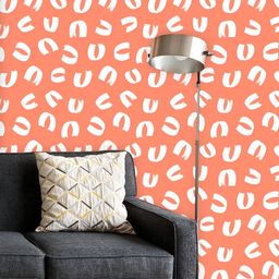 ArtzFolio Printed UV-Resistant Anti-Bacterial Colorful Abstract Shapes Peel & Stick Wallpaper-image-70