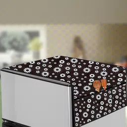 The Furnishing Tree White Plastic Refrigerator Cover-picture-17