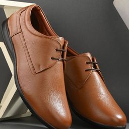Auserio Men Leather Formal Derbys-image-62