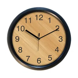 Aura Brown & Blue Contemporary Wall Clock-image-92