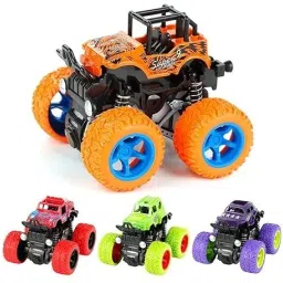 4WD Truck Cars Push and Go Toy Trucks Friction Powered Cars Toy For Kids-image-69