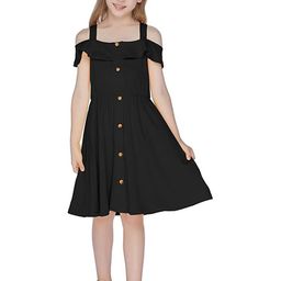 FAIRY DOLLS Cold-Shoulder A-Line Dress-image-91