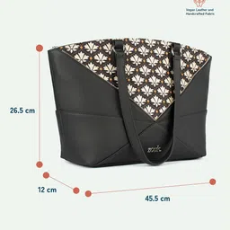 ZOUK Women Floral Printed Structured Shoulder Bag image 2
