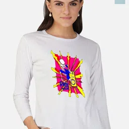 Metronaut Women 2 Printed Bio Finish Applique T-shirt-picture-31