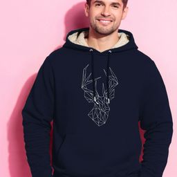 MaverIQ Men Graphic Printed Hooded Sweatshirt-picture-12