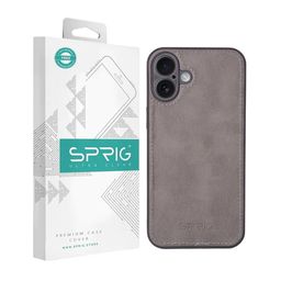SPRIG Solid Printed iPhone 16 Plus Back Case Mobile Accessories-7
