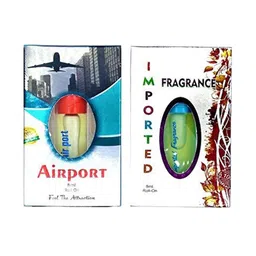 RAVIOUR LIFESTYLE Set Of 2 Airport & Imported Attar - 8ml Each-56
