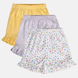 MINI KLUB Girls Printed Shorts-47