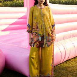 SAUNDH Print Georgette Top & Trousers-picture-12
