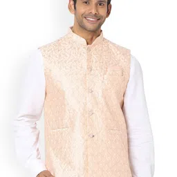 SALWAR STUDIO Embroidered Nehru Jackets-42