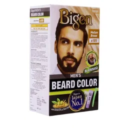 Bigen Set Of 2 Beard Color 40 g Each Medium Brown 105 image 2