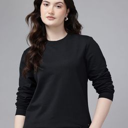 Van Heusen Woman Round Neck Pure Cotton Regular Fit Sweatshirt-picture-46