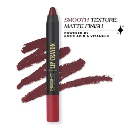 Insight Cosmetics Smooth Texture Matte Finish Lip Crayon 7 g - Bourbon-33