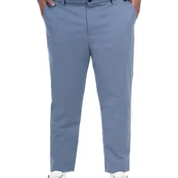 The Pant Project Men Plus Size Comfort Slim Fit Wrinkle Free Trouser-image-32