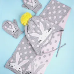 Little Surprise Box LLP Unisex Kids Woollen Beanie-image-32