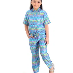Tiny Girl Girls Printed T-shirt with Palazzos-image-86