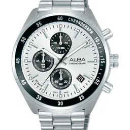 Alba Active Men Dial & Stainless Steel Bracelet Style Straps Analogue Watch AM3A35X1-picture-19