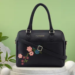 Caprese Printed Structured Handheld Bag-46