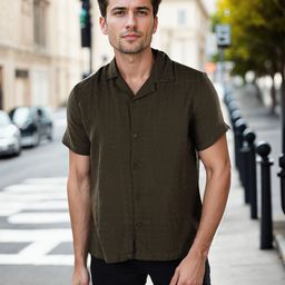 Celio Men Classic Opaque Casual Shirt-image-103