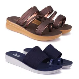 Bersache Women Pack Of 2 Casual Sandal-picture-18