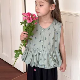 LULU & SKY Floral Print Cotton Top-22
