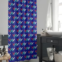 ArtzFolio Single Piece Waterproof Polyester Shower Curtain-image-25