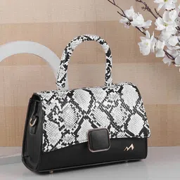 Metro Textured PU Structured Satchel with Tasselled-14