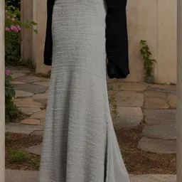 LULU & SKY Women Faux Fur A-Line Maxi Skirt-image-78