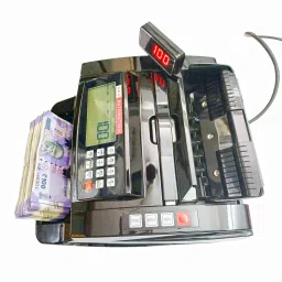 AKS AUTOMATION Semi Value Note Counter with UV, MG, IR, MT Detection for Banks & Retail Note Counting Machine image 3
