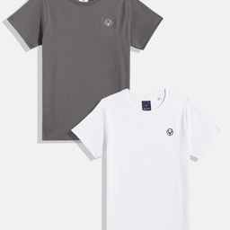 Allen Solly Junior Boys Pack Of 2 Pure Cotton T-shirt-picture-17