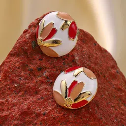 DressBerry Contemporary Studs Earrings-52