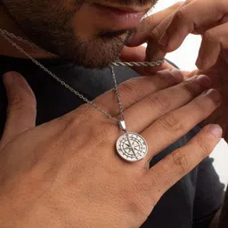 StyleCast x Revolte Men Silver-Plated Chain-image-22