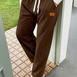 RAJOVATI Men Self Design Loose Fit Regular Trousers-image-90